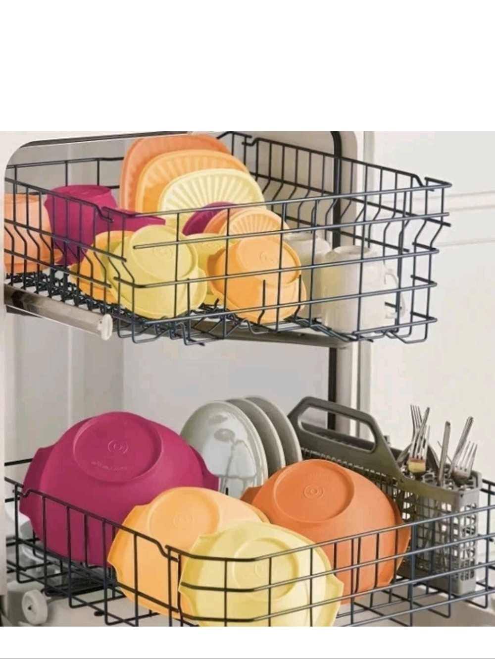 Tupperware Heritage Collection 32 Piece Food Storage Set Vintage Pink Orange NEW - Picture 6 of 10